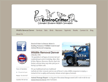 Tablet Screenshot of envirocritter.com